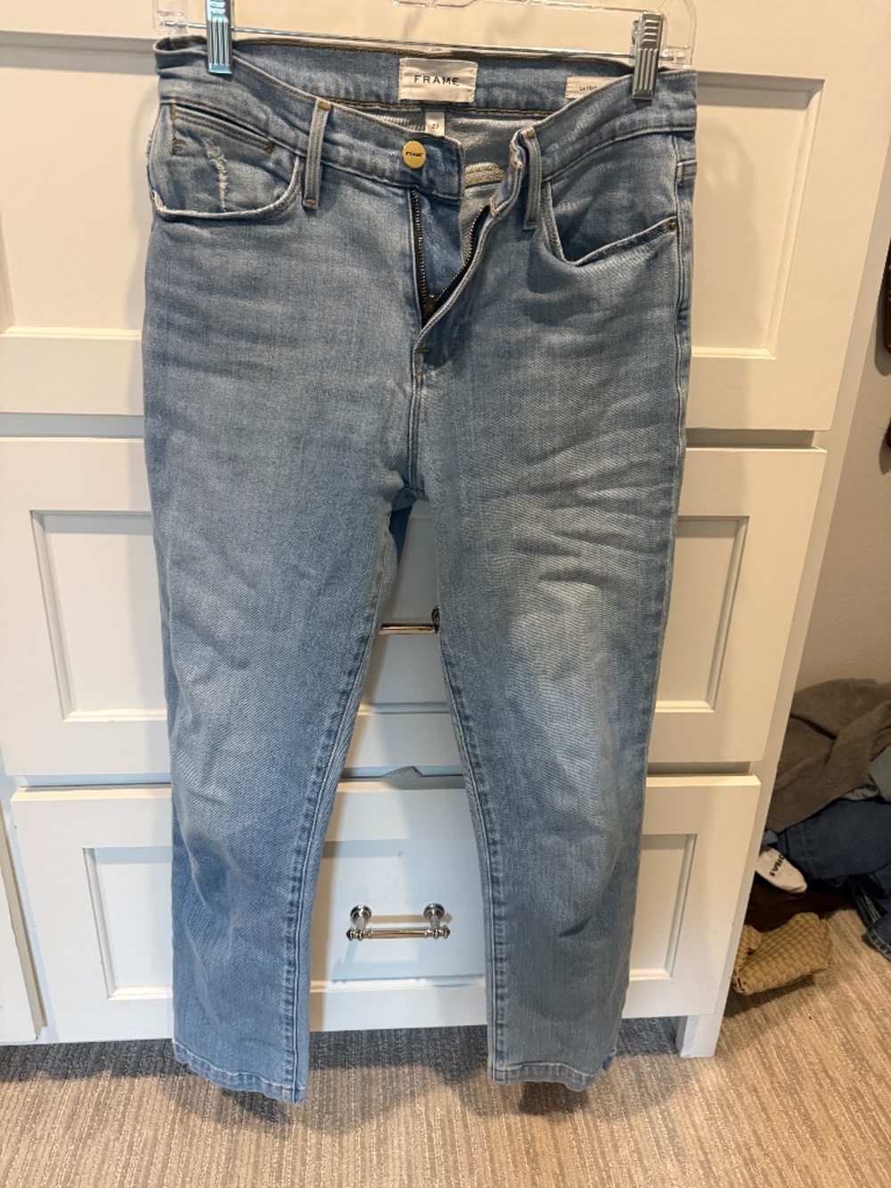 Frame Le High Straight Jean